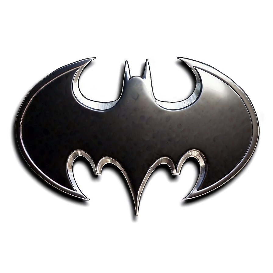 Batman Logo In Metal Png Waq55 PNG image