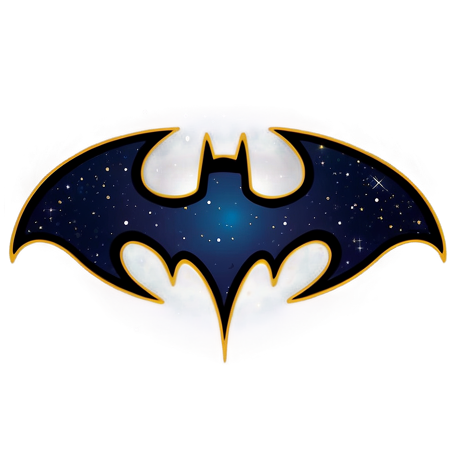Batman Logo Night Sky Png 05042024 PNG image