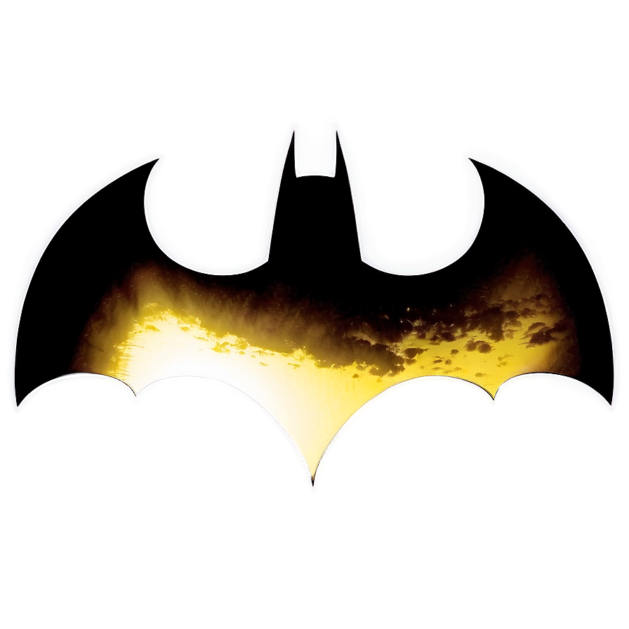 Batman Logo With City Silhouette Png 79 PNG image