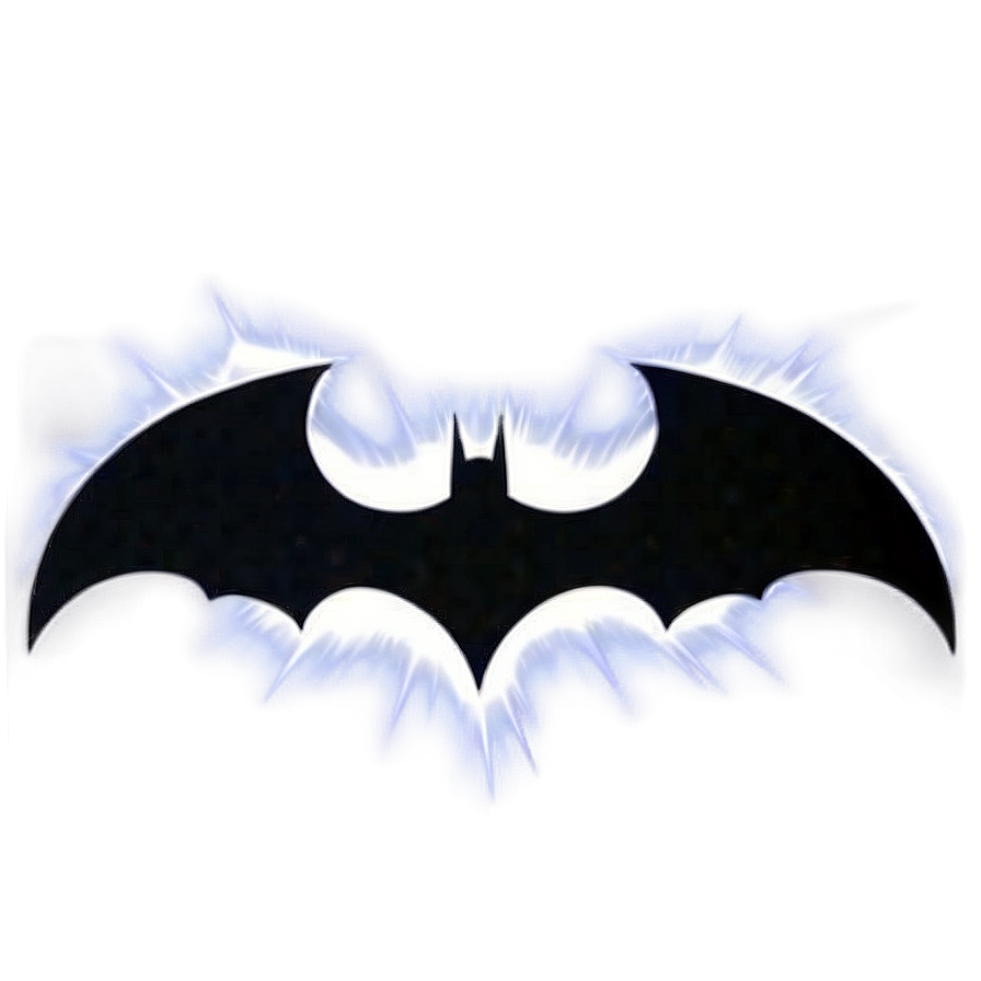 Batman Logo With Lightning Png 5 PNG image