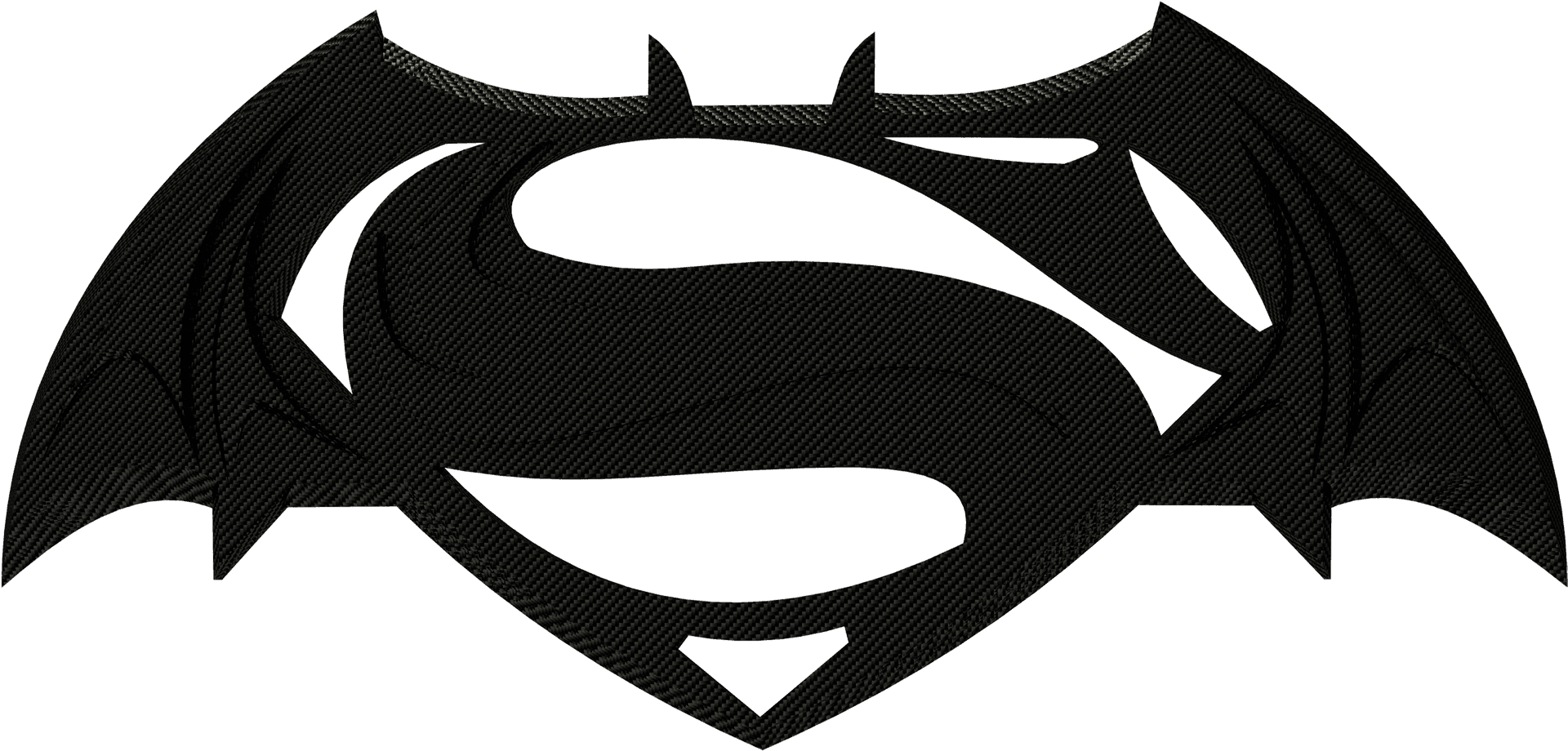 Batman_ Superman_ Logo_ Hybrid PNG image