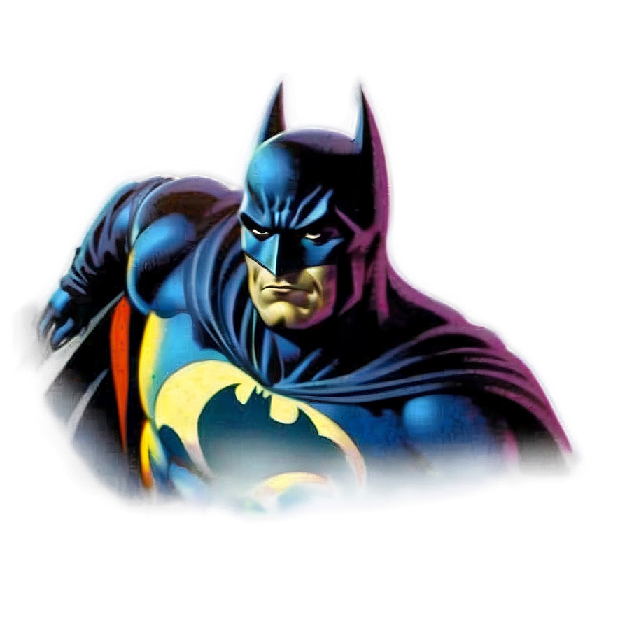 Batman Vintage Artwork Png 81 PNG image