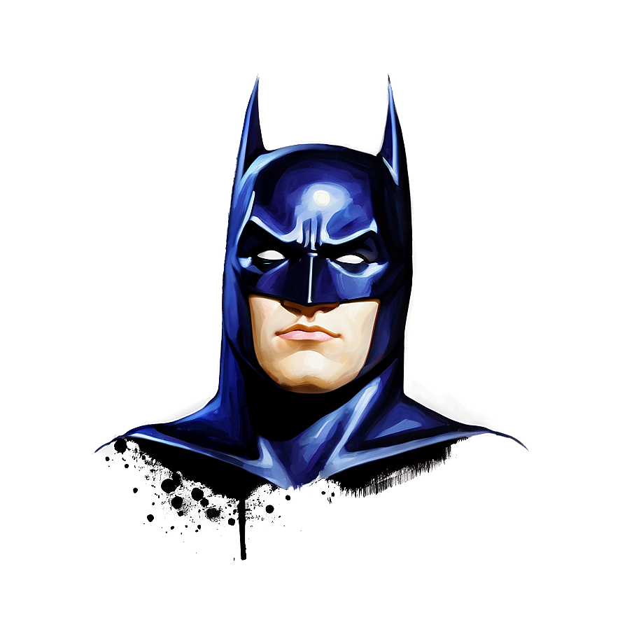 Batman Watercolor Art Png 93 PNG image