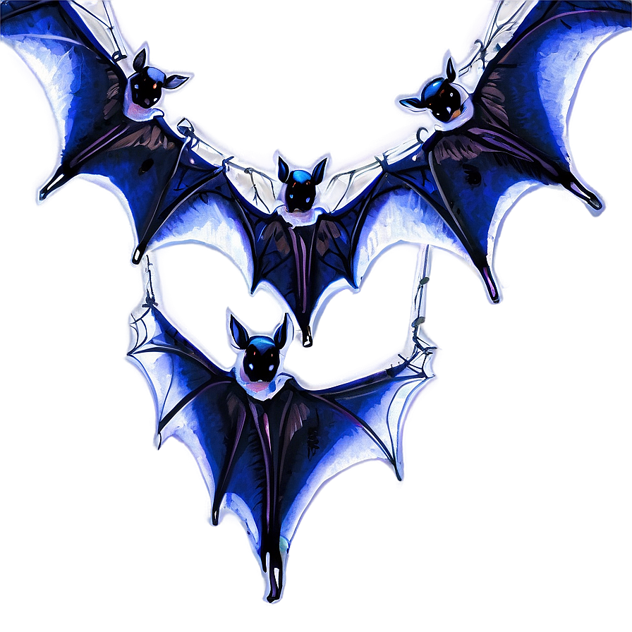 Bats And Cobweb Png Vol PNG image