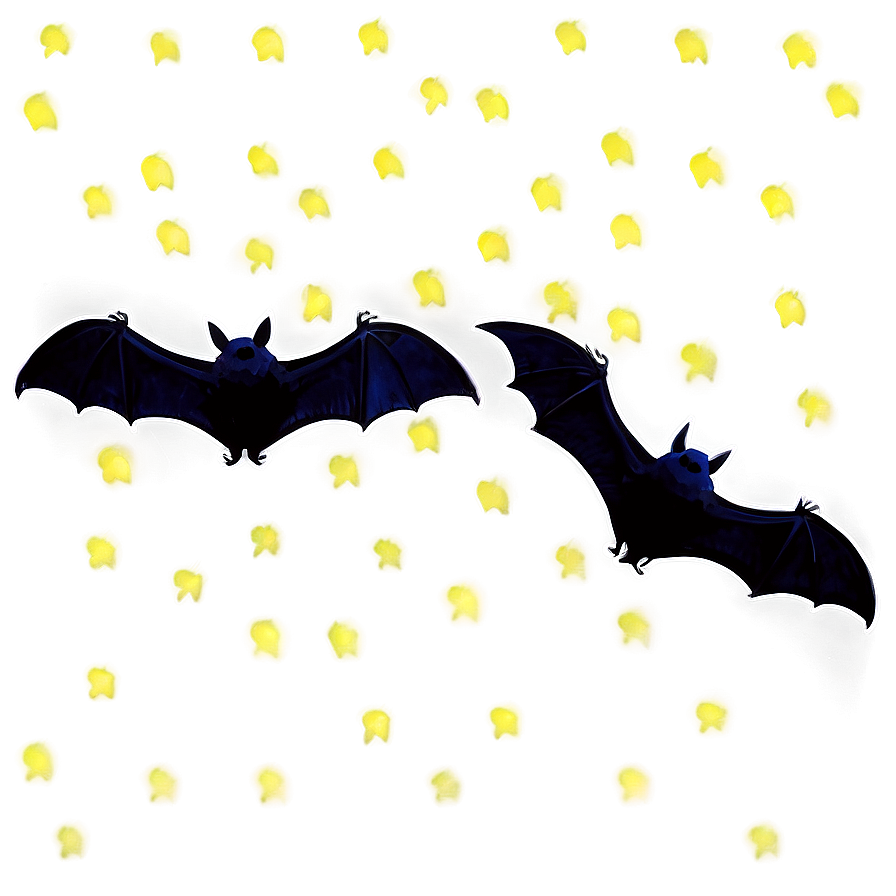 Bats Flying In Dusk Png 05232024 PNG image