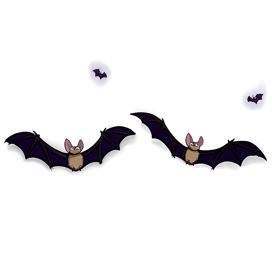 Bats Hovering In Sky Png 05232024 PNG image