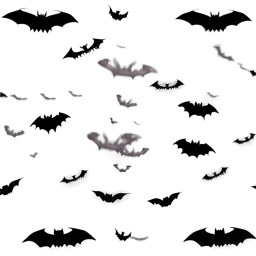 Bats Hovering In Sky Png Oxb PNG image