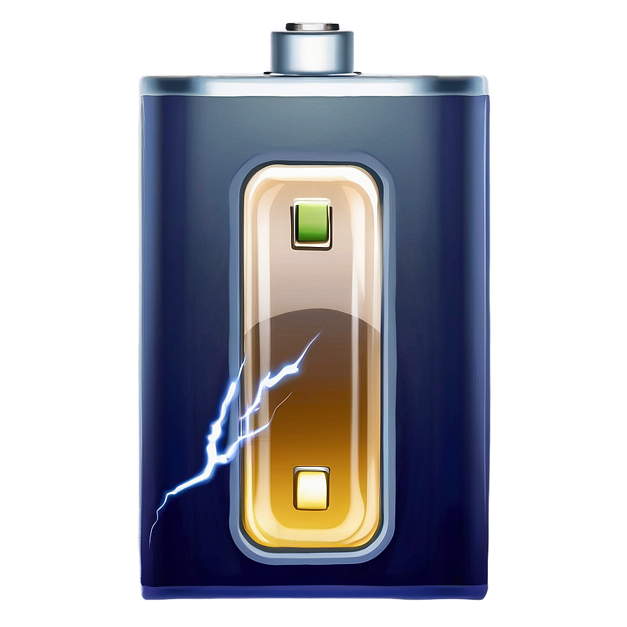 Battery With Lightning Bolt Png 33 PNG image