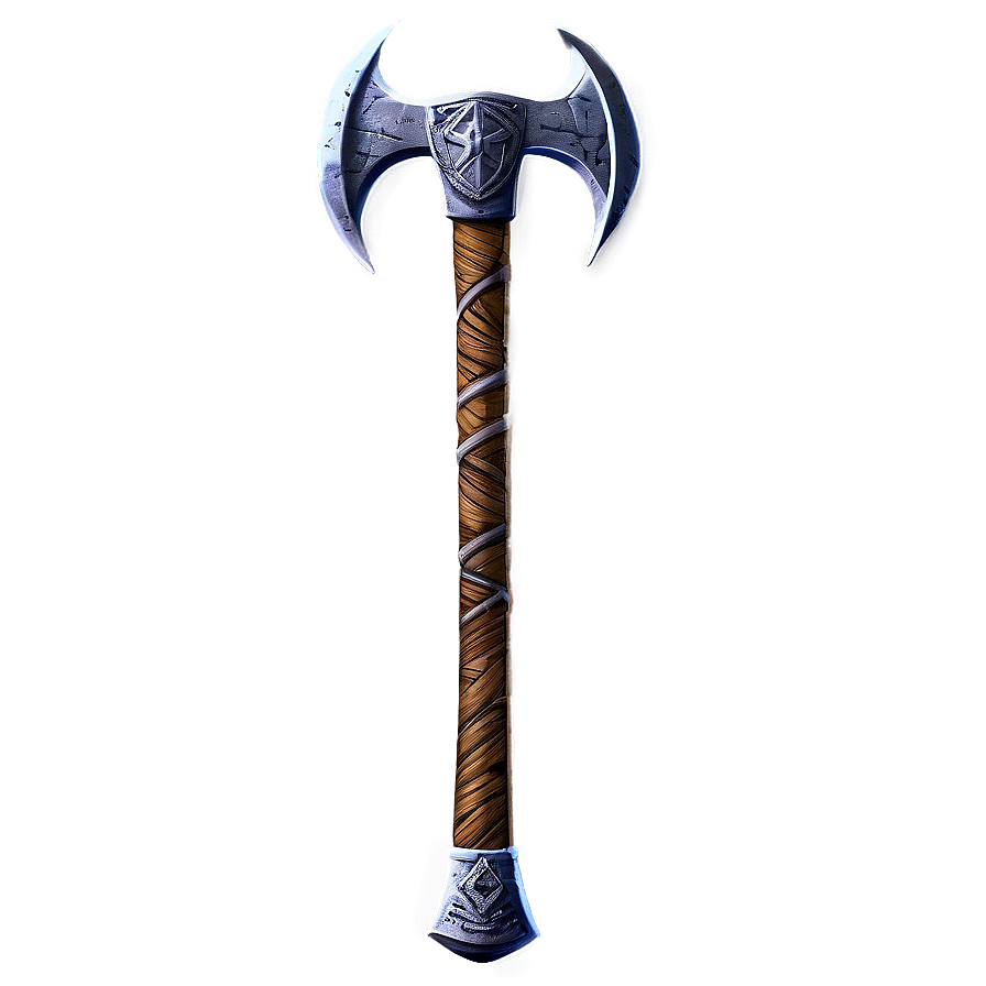 Battle Axe Sketch Png 06132024 PNG image