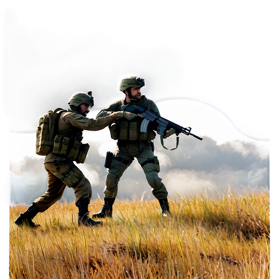 Battlefield Scene Png 06252024 PNG image