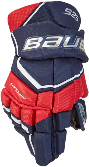 Bauer Supreme S29 Hockey Glove PNG image