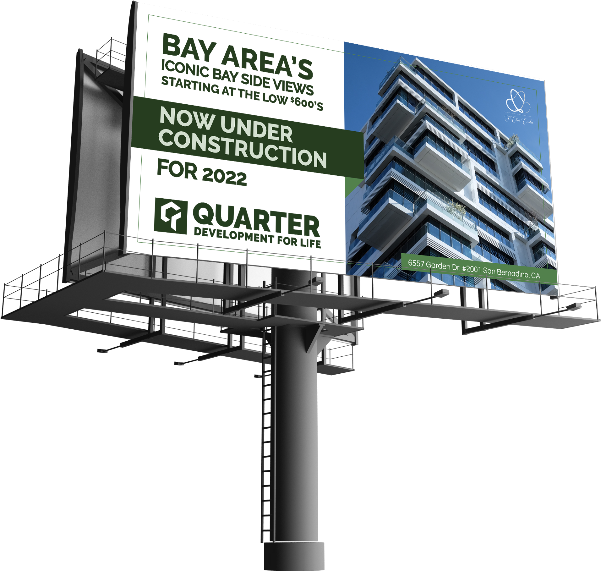 Bay Area Construction Billboard Ad PNG image