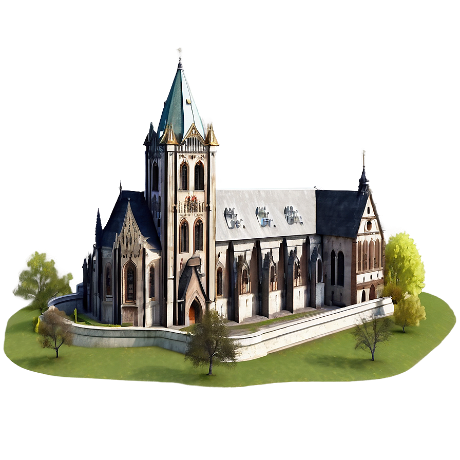 Bayern Gothic Cathedral Png 06252024 PNG image