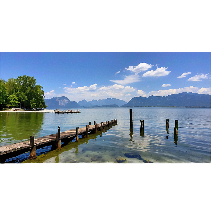 Bayern Lake Chiemsee Png Pwv82 PNG image