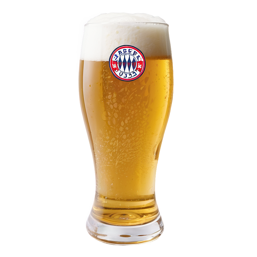 Bayern Wheat Beer Glass Png 06252024 PNG image