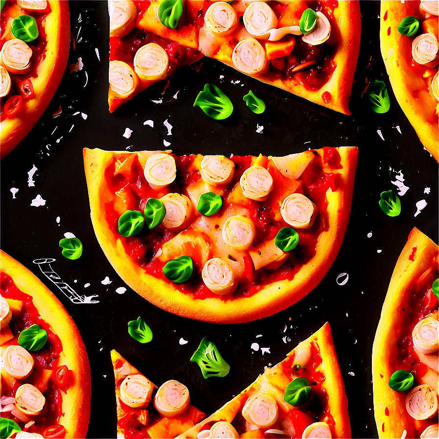 Bbq Chicken Pizza Png 72 PNG image