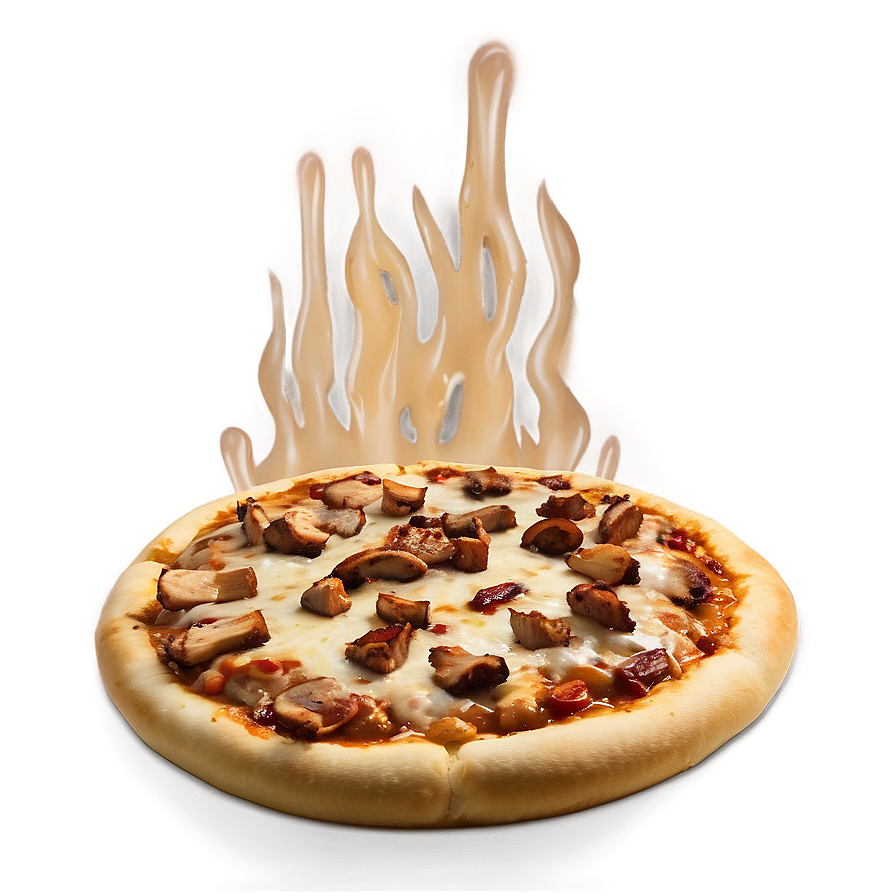 Bbq Chicken Pizza Png Xdg PNG image