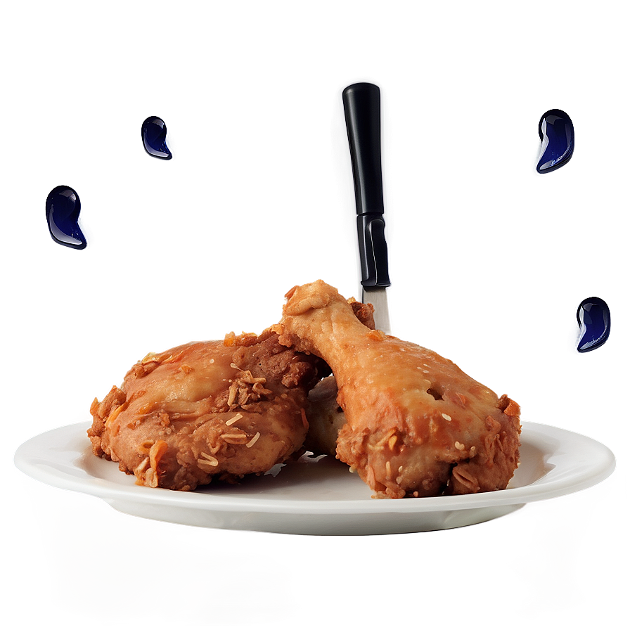 Bbq Fried Chicken Png 05242024 PNG image