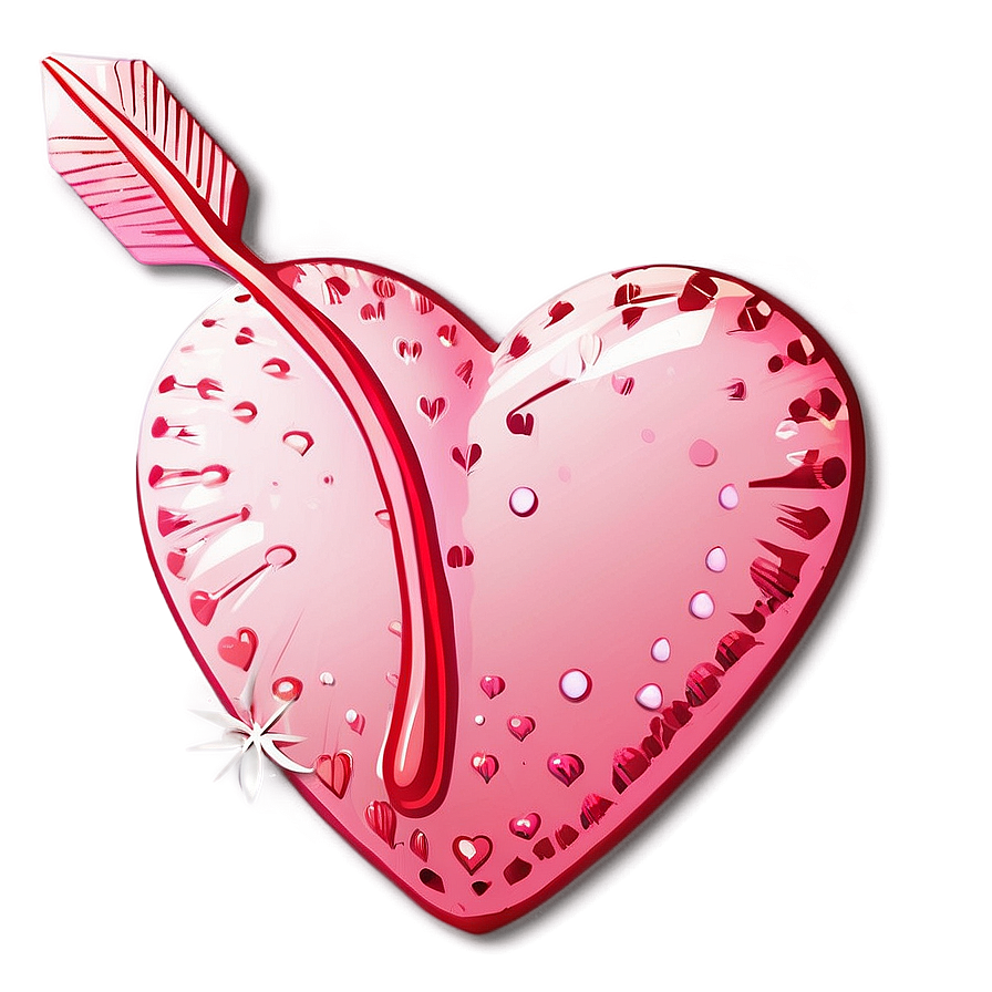 Be My Valentine Arrow Heart Png 72 PNG image