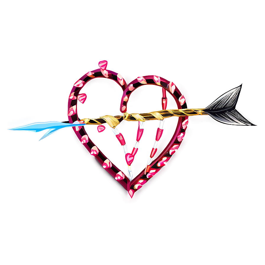 Be My Valentine Arrow Heart Png 73 PNG image