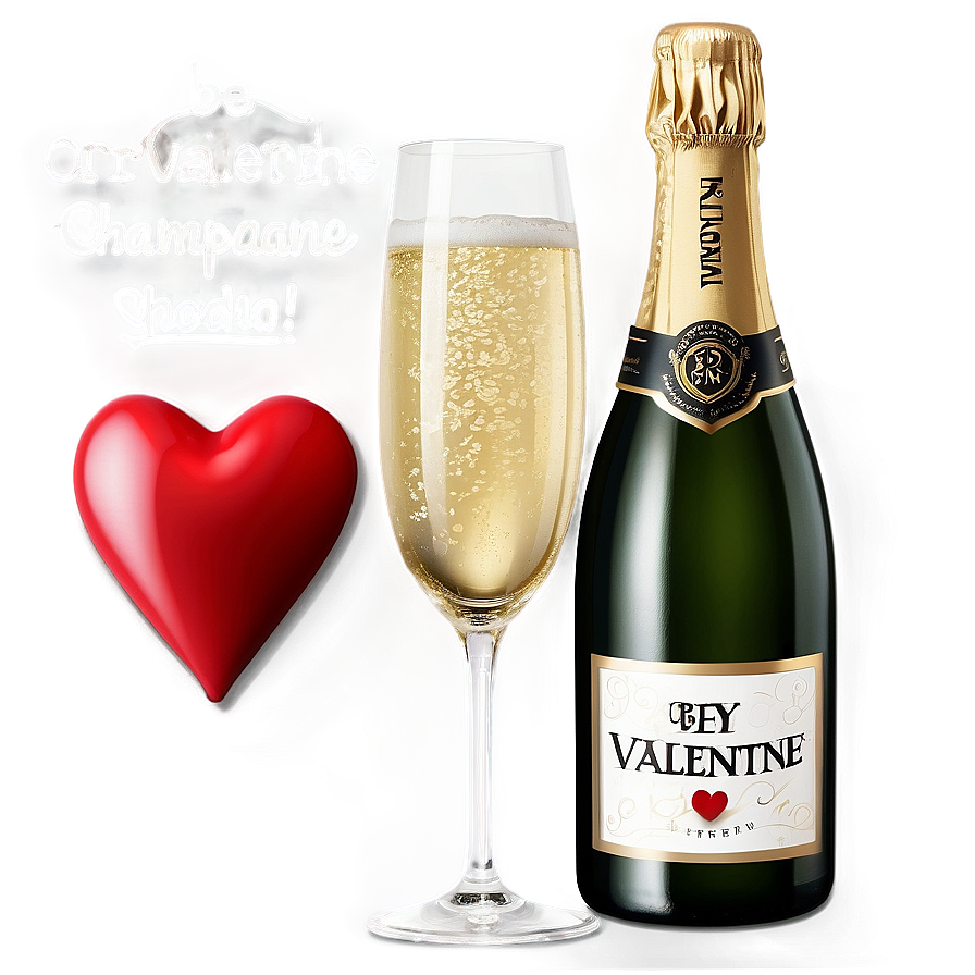 Be My Valentine Champagne Png Ucp50 PNG image