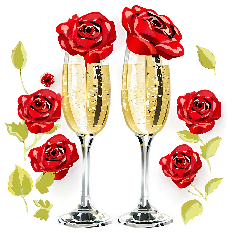 Be My Valentine Champagne Png Wva67 PNG image