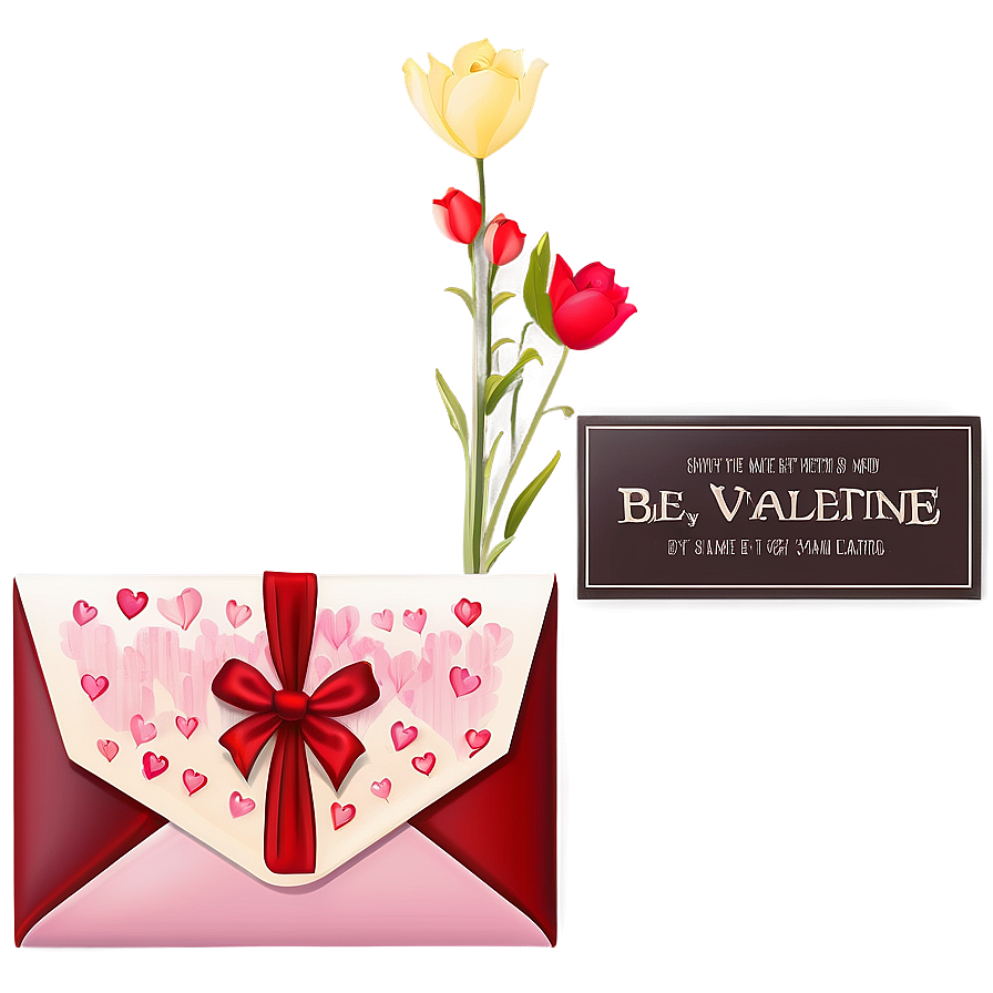 Be My Valentine Envelope Png Jor20 PNG image