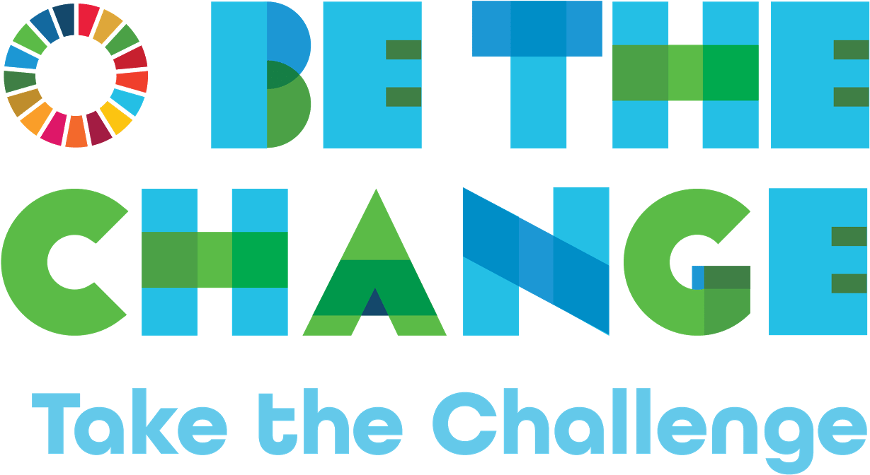 Be The Change Sustainable Development Goals Challenge PNG image