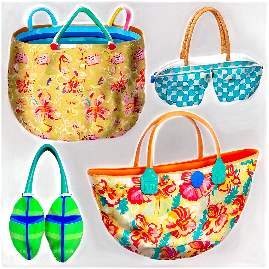 Beach Bag Set Png 52 PNG image