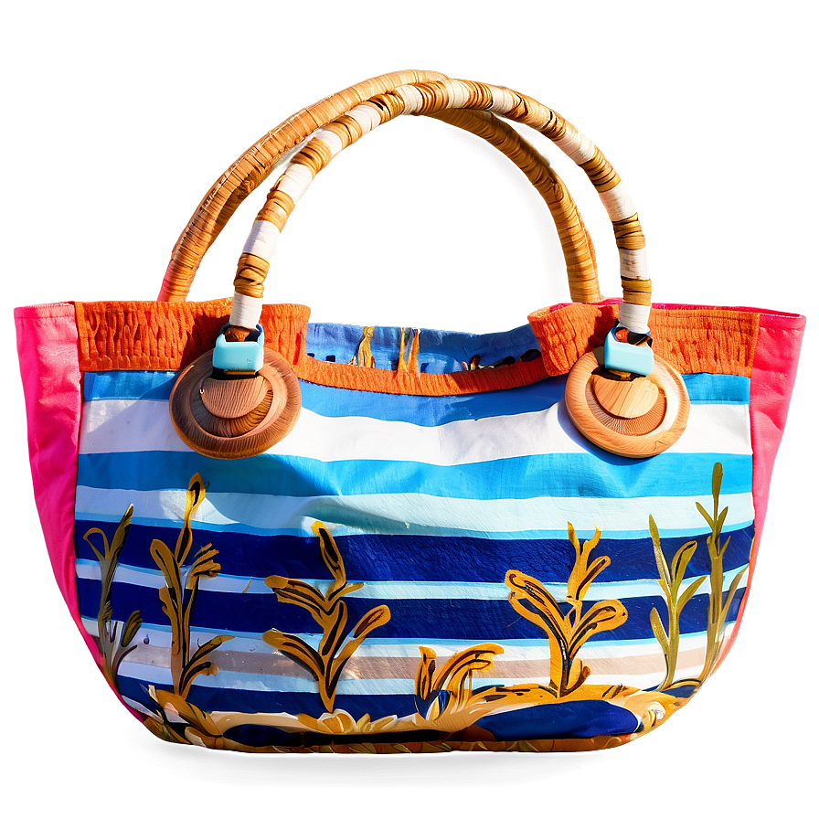 Beach Bag With Mat Png 96 PNG image