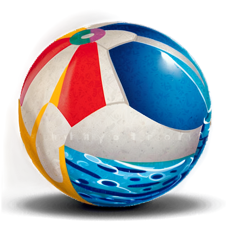 Beach Ball In Pool Png Uaw PNG image