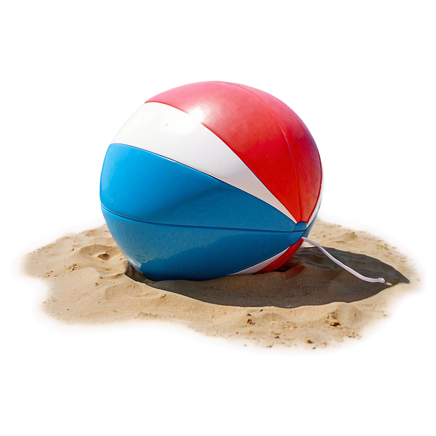 Beach Ball Under Sun Png Jsa PNG image