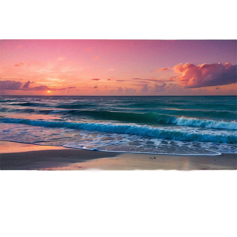 Beach Dusk Twilight Png Ais PNG image