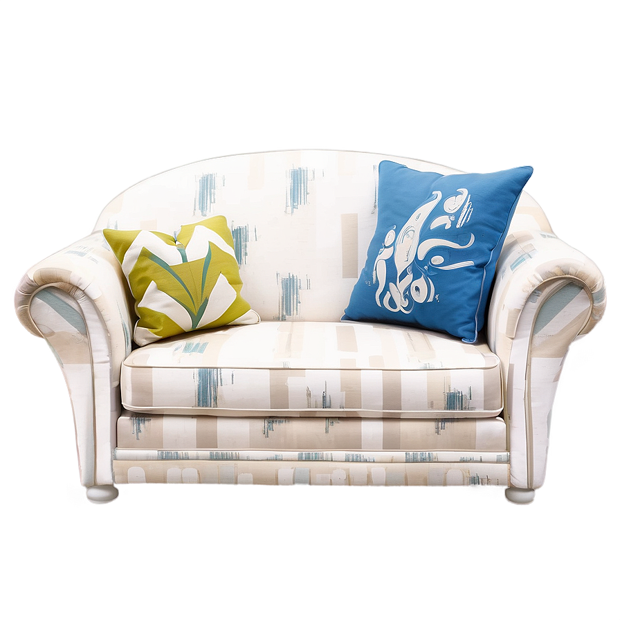 Beach House Couch Png 05252024 PNG image