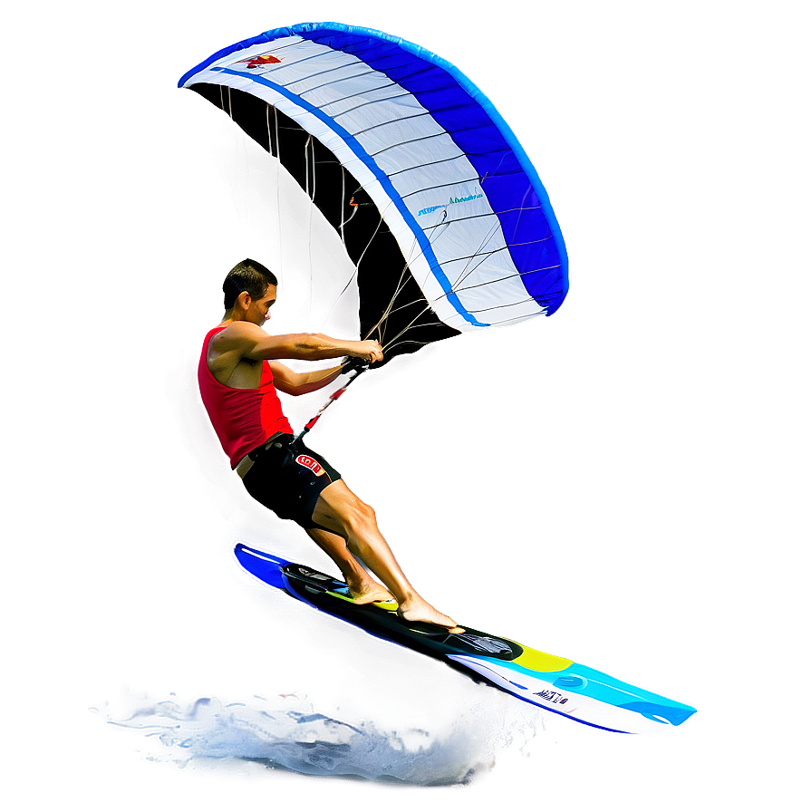 Beach Kite Surfing Png Wgn PNG image