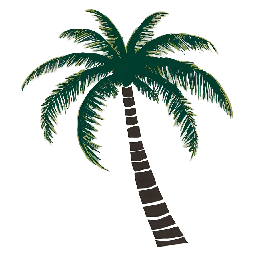 Beach Palm Silhouette Png Fut PNG image