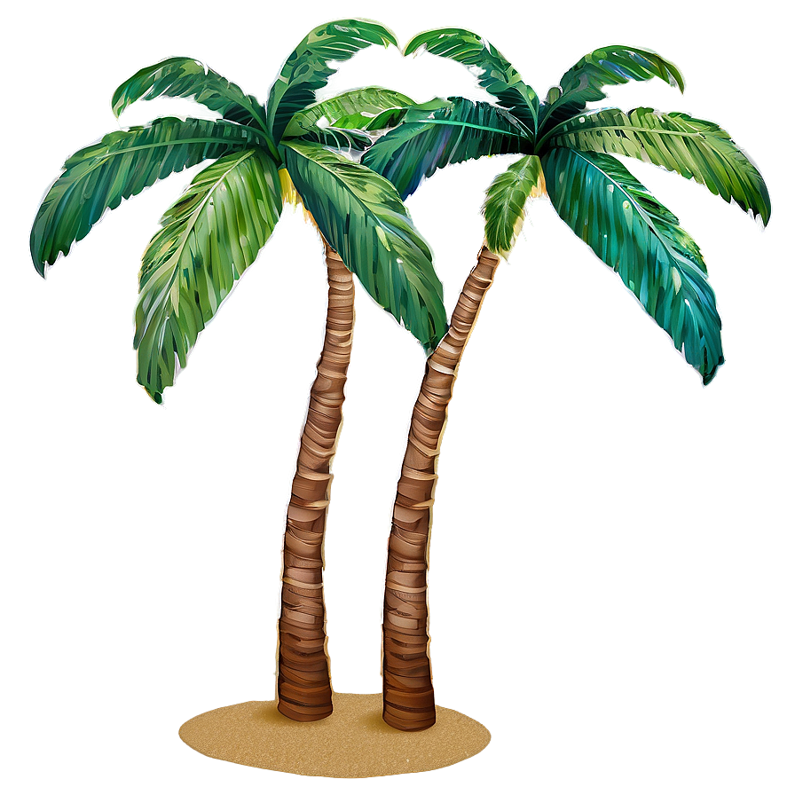 Beach Palm Tree Png Fjw PNG image