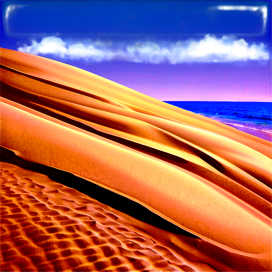 Beach Sand Dunes Png 06292024 PNG image