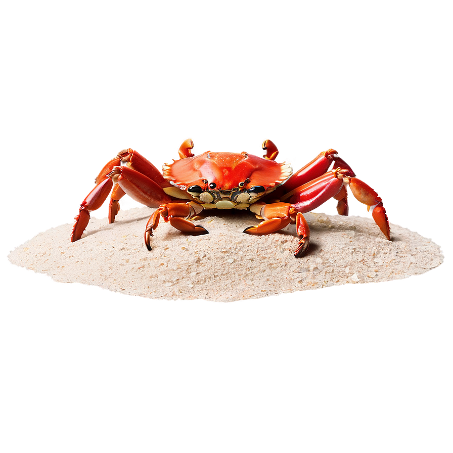 Beach Sand With Crab Png 06292024 PNG image