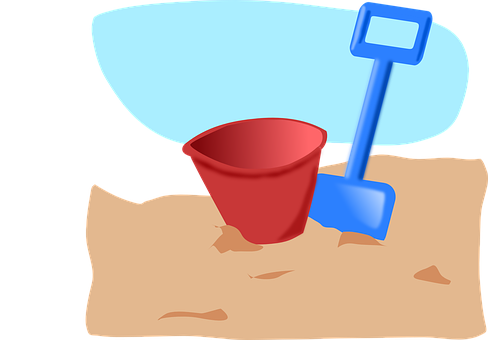 Beach Sandbox Toys PNG image