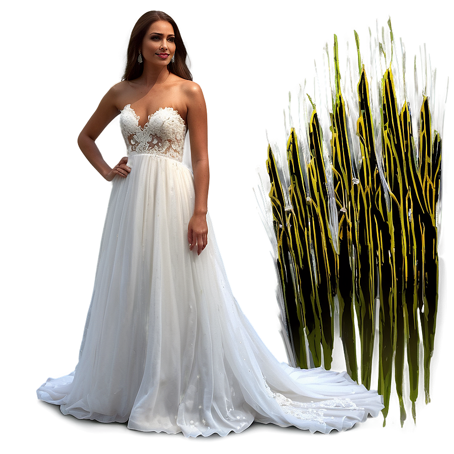 Beach Wedding Dresses Png Nnf PNG image