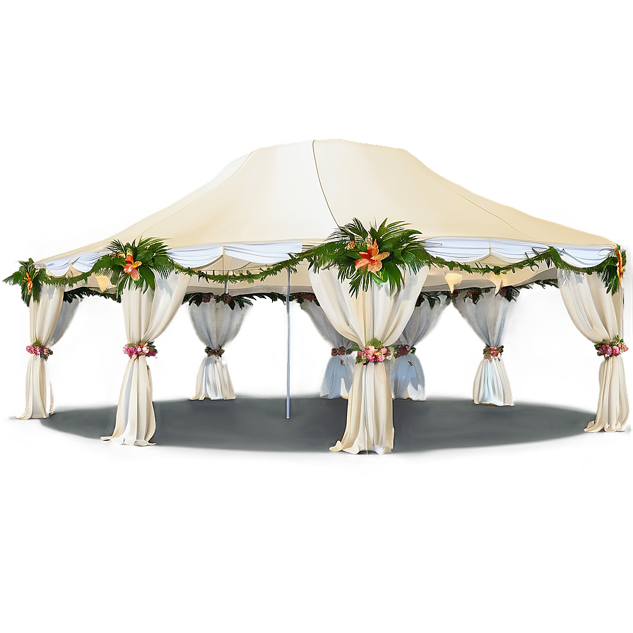 Beach Wedding Marquee Png 06272024 PNG image