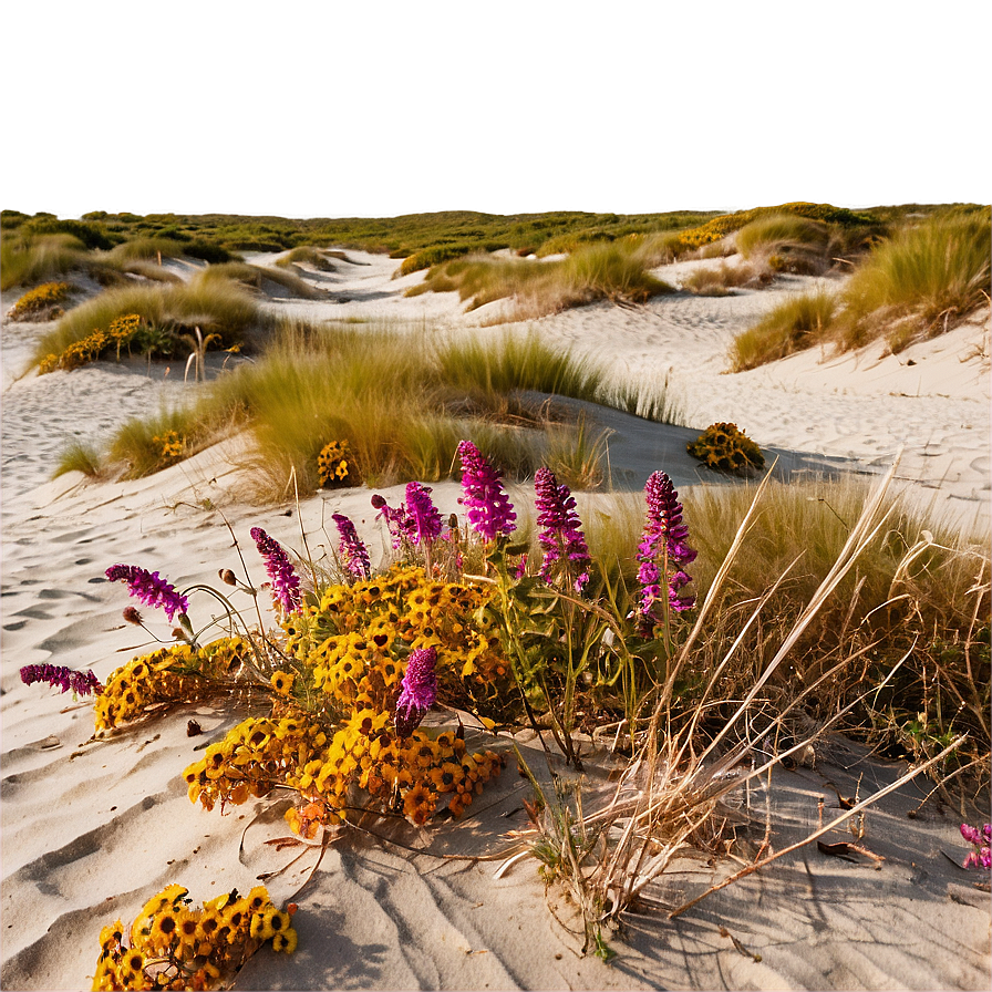 Beach Wildflowers Dunes Png Fsy91 PNG image