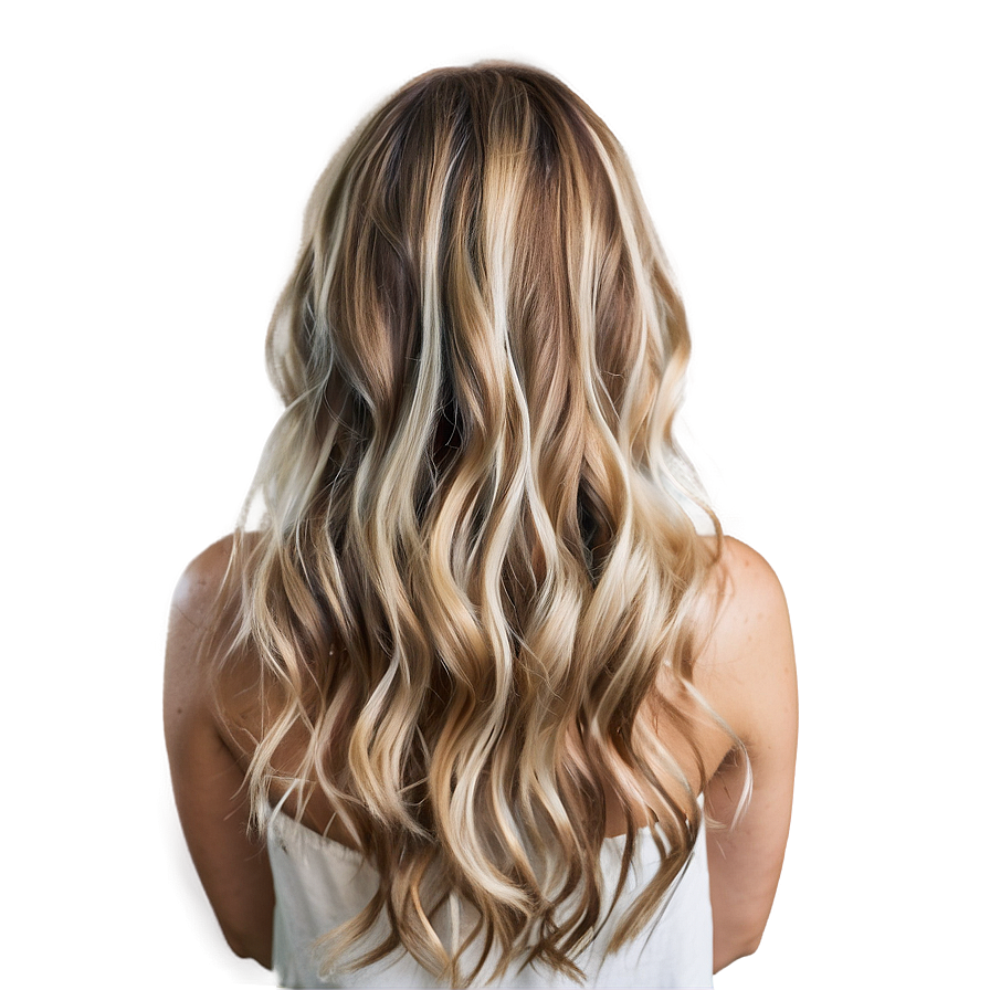 Beachy Hair Waves Png 06272024 PNG image