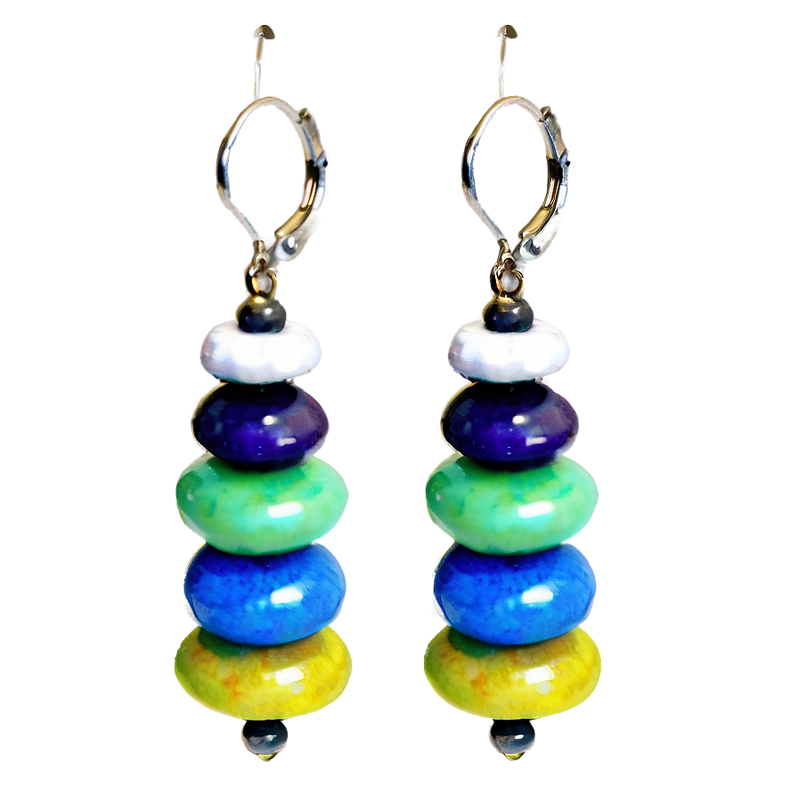 Bead Earrings Craft Png Htd20 PNG image