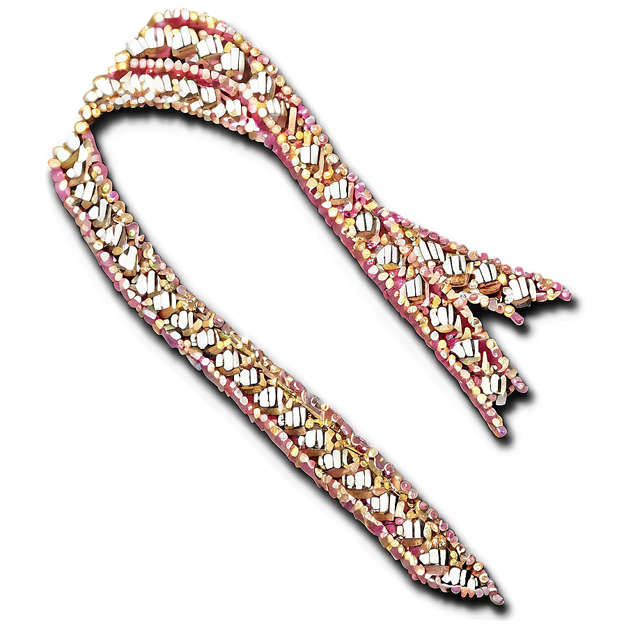 Beaded Ribbon Trim Png 82 PNG image