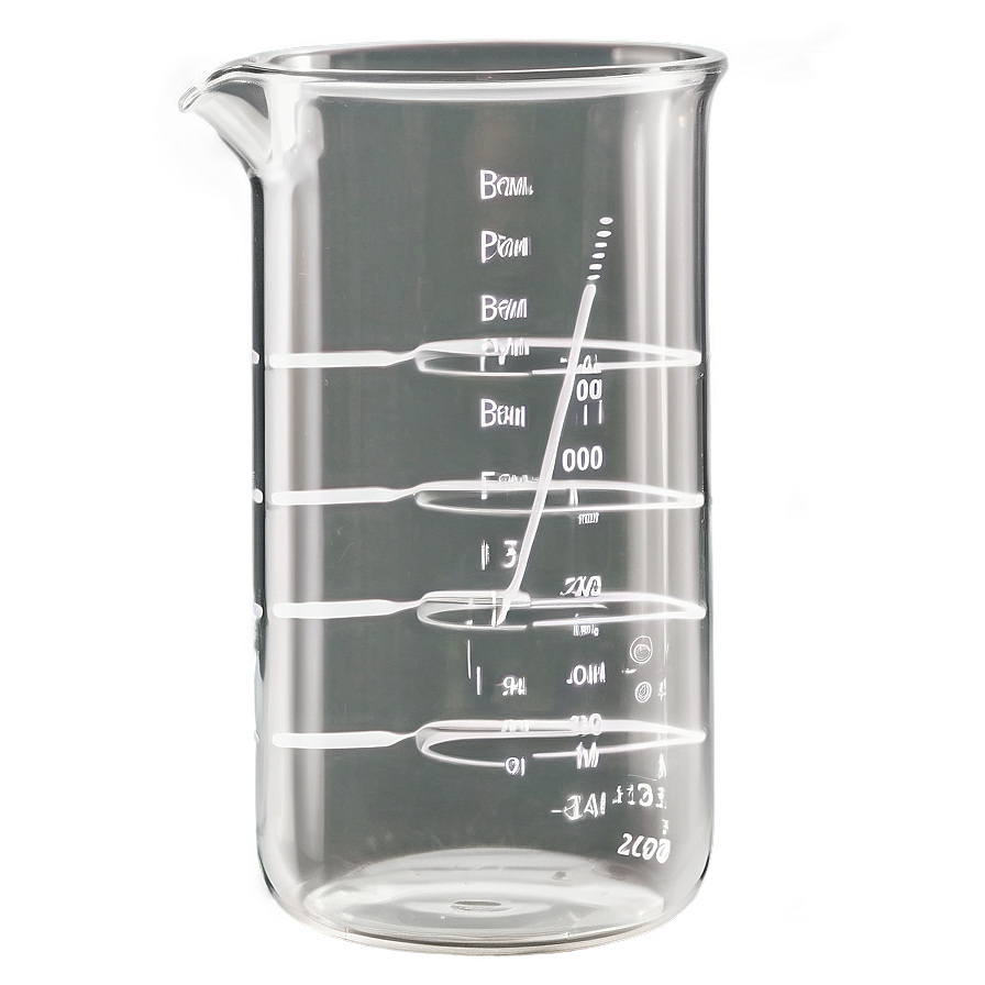 Beaker For Lab Use Png 05232024 PNG image