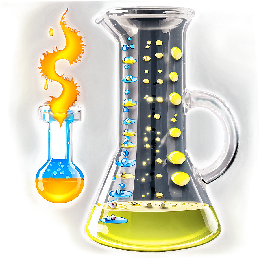 Beaker With Liquid Png Qbo PNG image