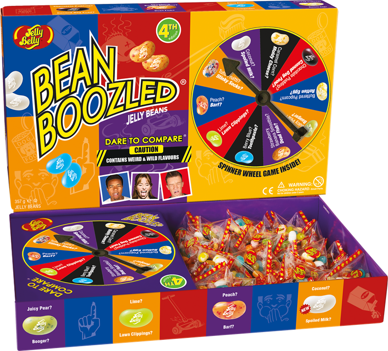 Bean Boozled Jelly Beans Game Pack PNG image