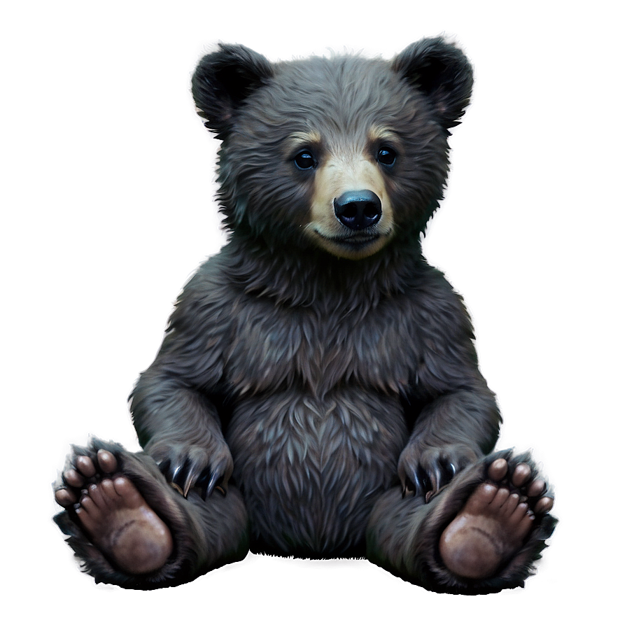 Bear Cub Art Png 46 PNG image